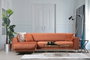 Atelier Del Sofa Sofá-Cama de Esquina Image Corner Left Cinnamon